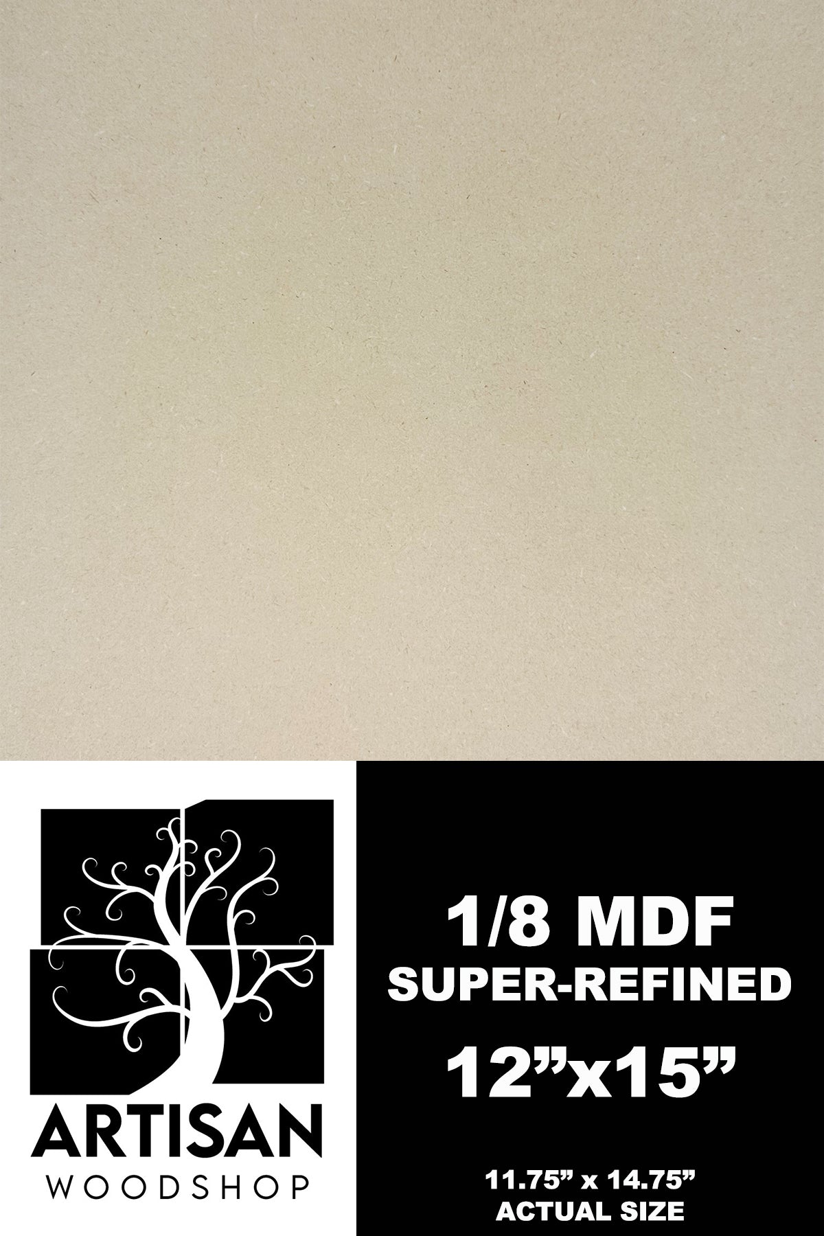 Shop Mdf 1/8 (3mm) Super-Refined MDF - 12